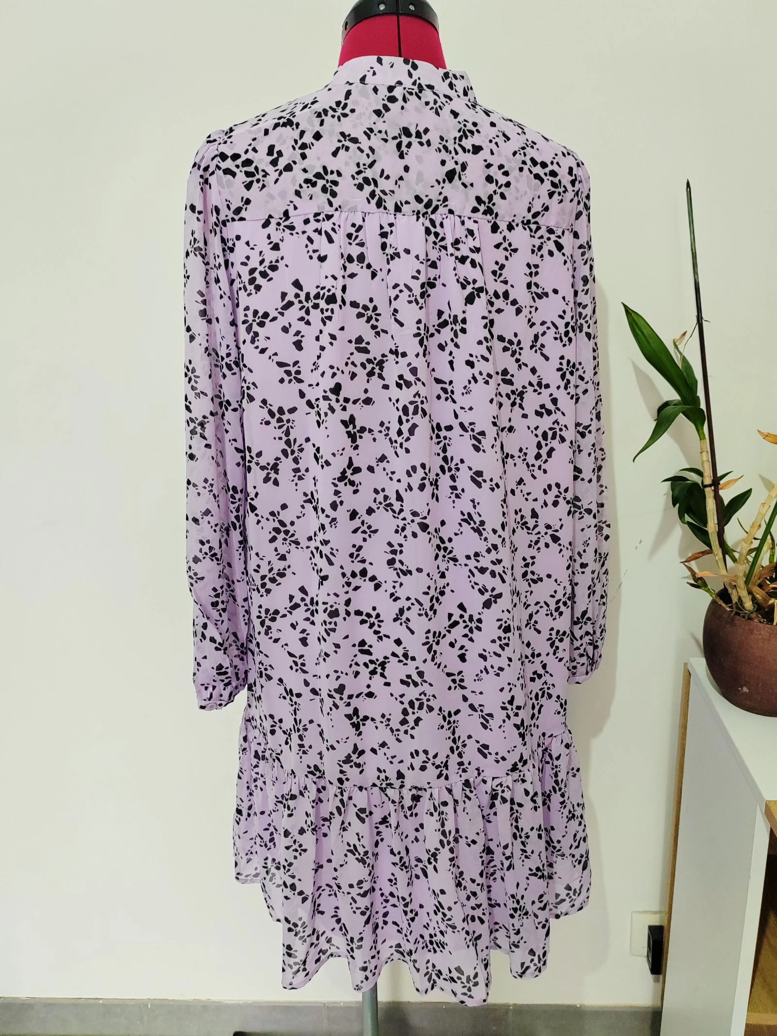 Vestido fluido de gasa – photo 5